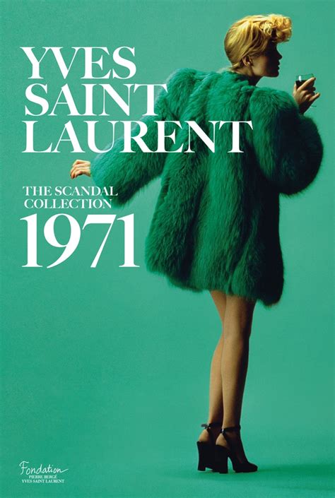 yves saint laurent collection 1971